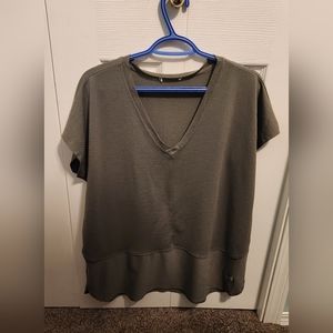 4/$20 Olive green shirt. Large